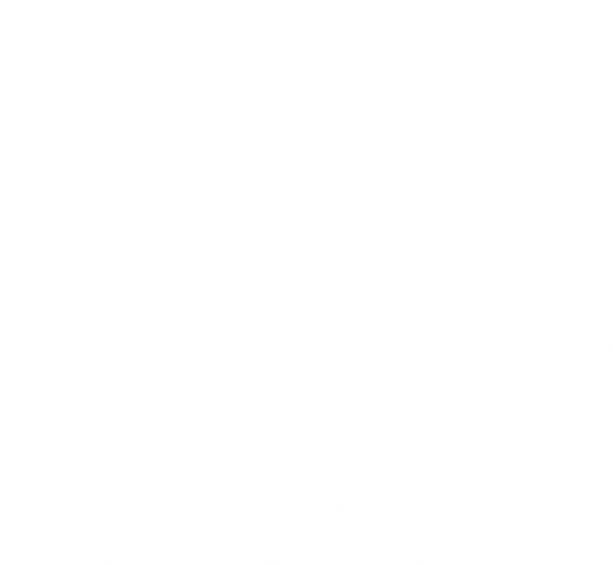 The SpaceBoat logo: a sailboat with stars across its hull and sails.